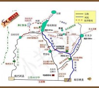 射洪旅行路线(全国旅行路线)